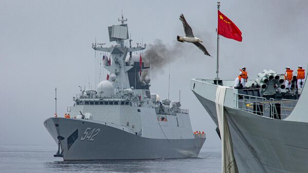 وصلت سفن البحرية الصينية إلى فلاديفوستوك بعد تدريبات روسية صينية مشتركة - سبوتنيك عربي