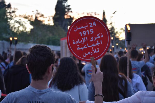 أرمن حلب يحيون ذكرى &quot;الإبادة الجماعية&quot; لأجدادهم: حرب غزة امتداد لمجازر &quot;العثمانيين&quot; - سبوتنيك عربي