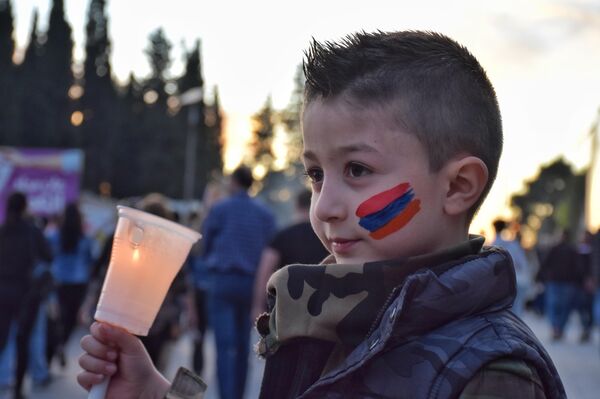 أرمن حلب يحيون ذكرى &quot;الإبادة الجماعية&quot; لأجدادهم: حرب غزة امتداد لمجازر &quot;العثمانيين&quot; - سبوتنيك عربي