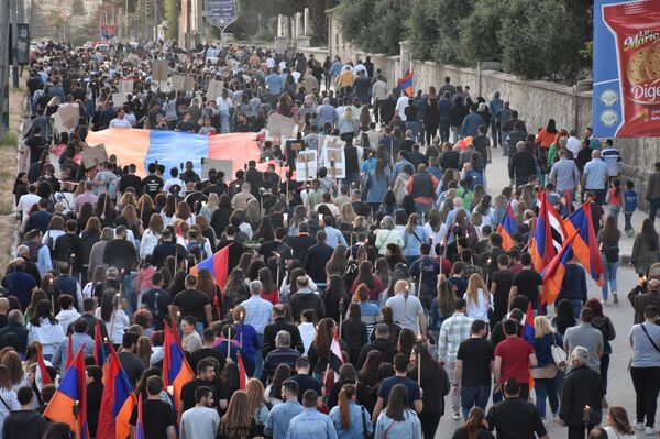 أرمن حلب يحيون ذكرى &quot;الإبادة الجماعية&quot; لأجدادهم: حرب غزة امتداد لمجازر &quot;العثمانيين&quot; - سبوتنيك عربي