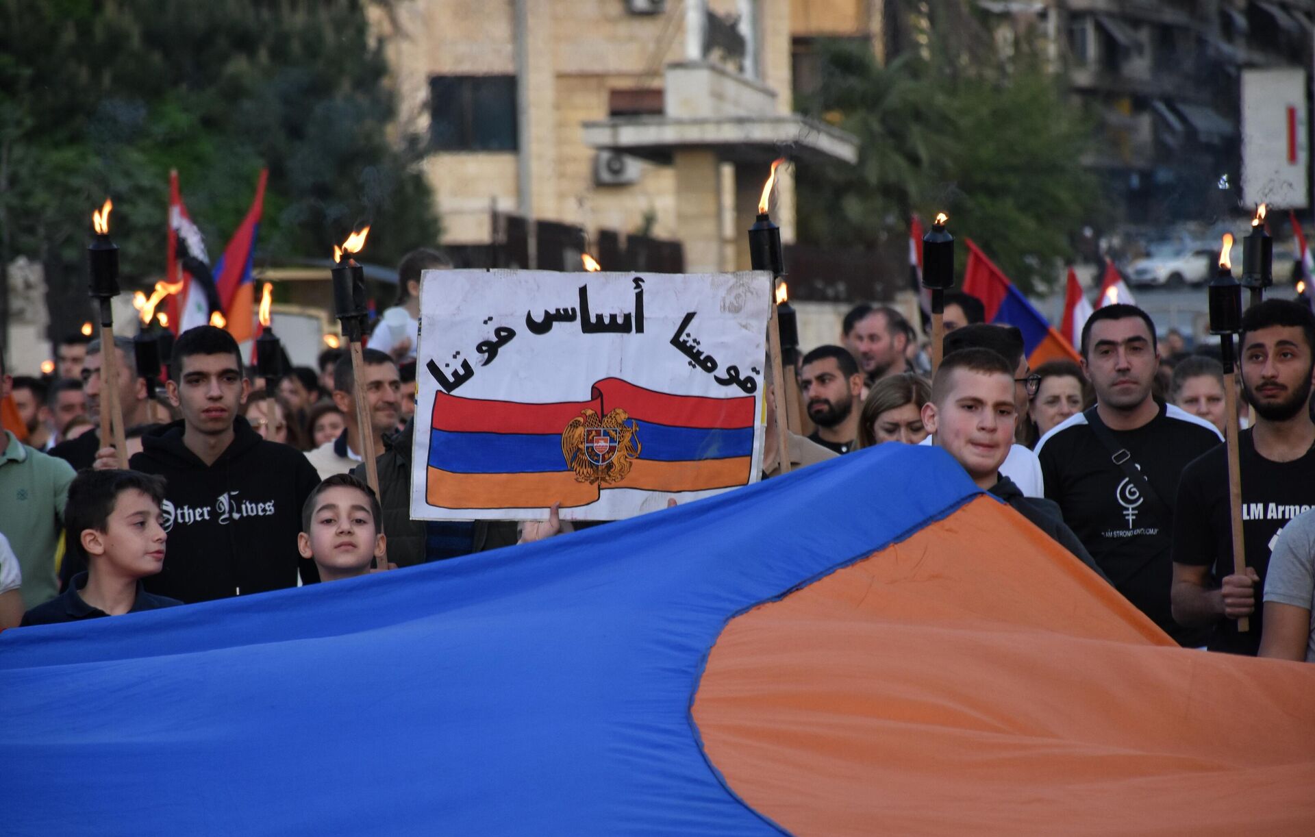 أرمن حلب يحيون ذكرى الإبادة الجماعية لأجدادهم: حرب غزة امتداد لمجازر العثمانيين - سبوتنيك عربي, 1920, 22.04.2024