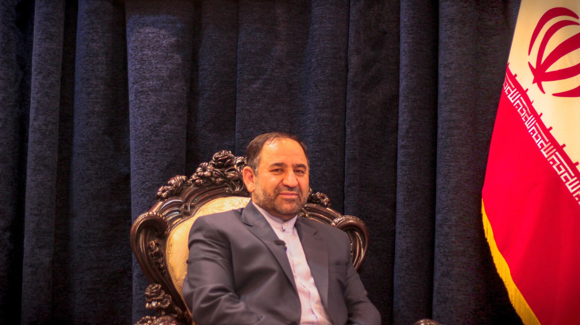 السفير الإيراني لدى دمشق، حسين أكبري - سبوتنيك عربي, 1920, 28.04.2024