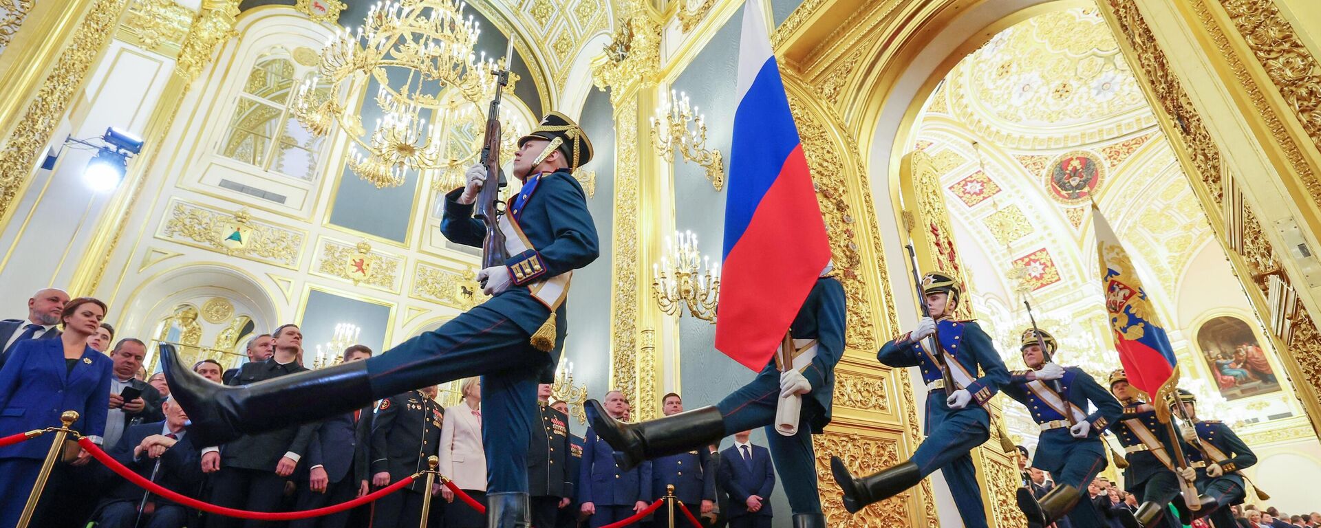 مراسم حفل تنصيب الرئيس الروسي فلاديمير بوتين في الكرملين - سبوتنيك عربي, 1920, 07.05.2024