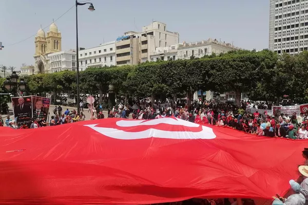 مسيرة داعمة للرئيس ورافضة للتدخل الأجنبي  - سبوتنيك عربي