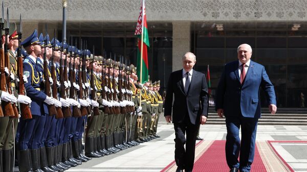 زيارة عمل للرئيس فلاديمير بوتين إلى بيلاروسيا. - سبوتنيك عربي