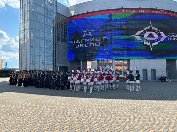 افتتاح الصالون الدولي الأمن المتكامل-2024 في حديقة باتريوت في مقاطعة موسكو - سبوتنيك عربي