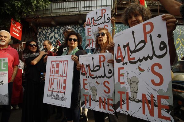 بيروت تتضامن مع غزة وفلسطين عبر نشاطات فنية وثقافية  - سبوتنيك عربي