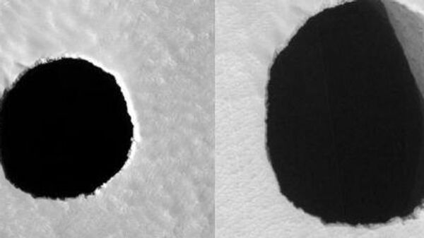 صور لثقوب على المريخ - سبوتنيك عربي