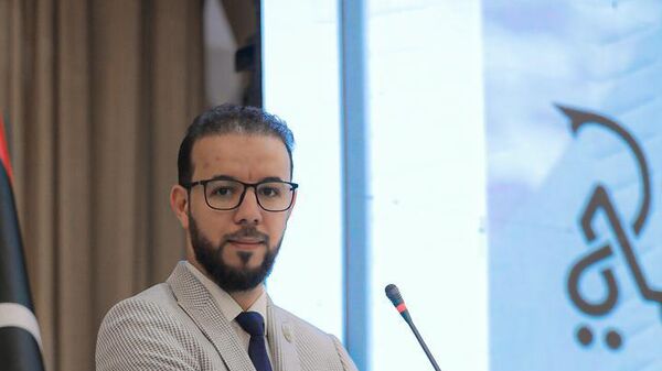 المتحدث الرسمي بإسم مركز تنمية الصادرات الليبي محمد البليلي - سبوتنيك عربي