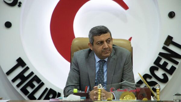 الأمين العام لجمعية الهلال الأحمر الليبي عمر عبدالسلام اجعودة - سبوتنيك عربي