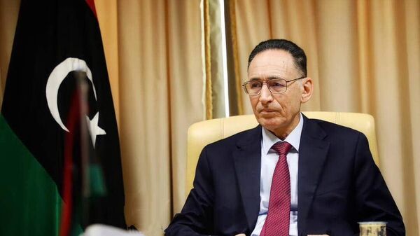 وزير الاقتصاد والتجارة في حكومة الوحدة الوطنية الليبية، محمد الحويج - سبوتنيك عربي