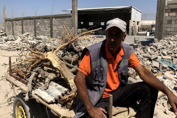 الحطب في زمن الحرب ... بديل شحيح محفوف بالمخاطر للفلسطينيين في شمال غزة - سبوتنيك عربي