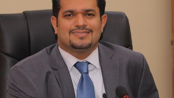 رئيس الحراك الجنوبي الحر ووزير حقوق الإنسان السابق في الحكومة اليمنية، محمد عسكر - سبوتنيك عربي