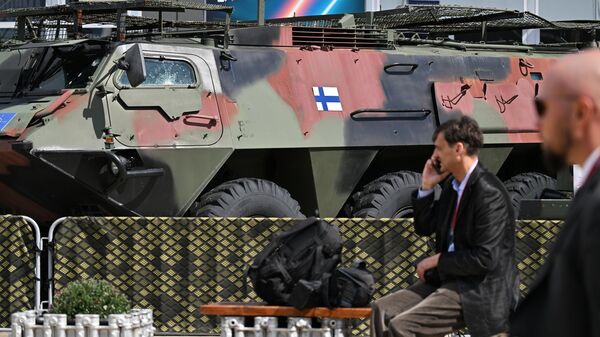 Выставка трофейной техники на форуме Армия -2024 - سبوتنيك عربي