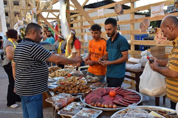 معرض للمأكولات التراثية السورية في حلب لشفاء المرضى - سبوتنيك عربي