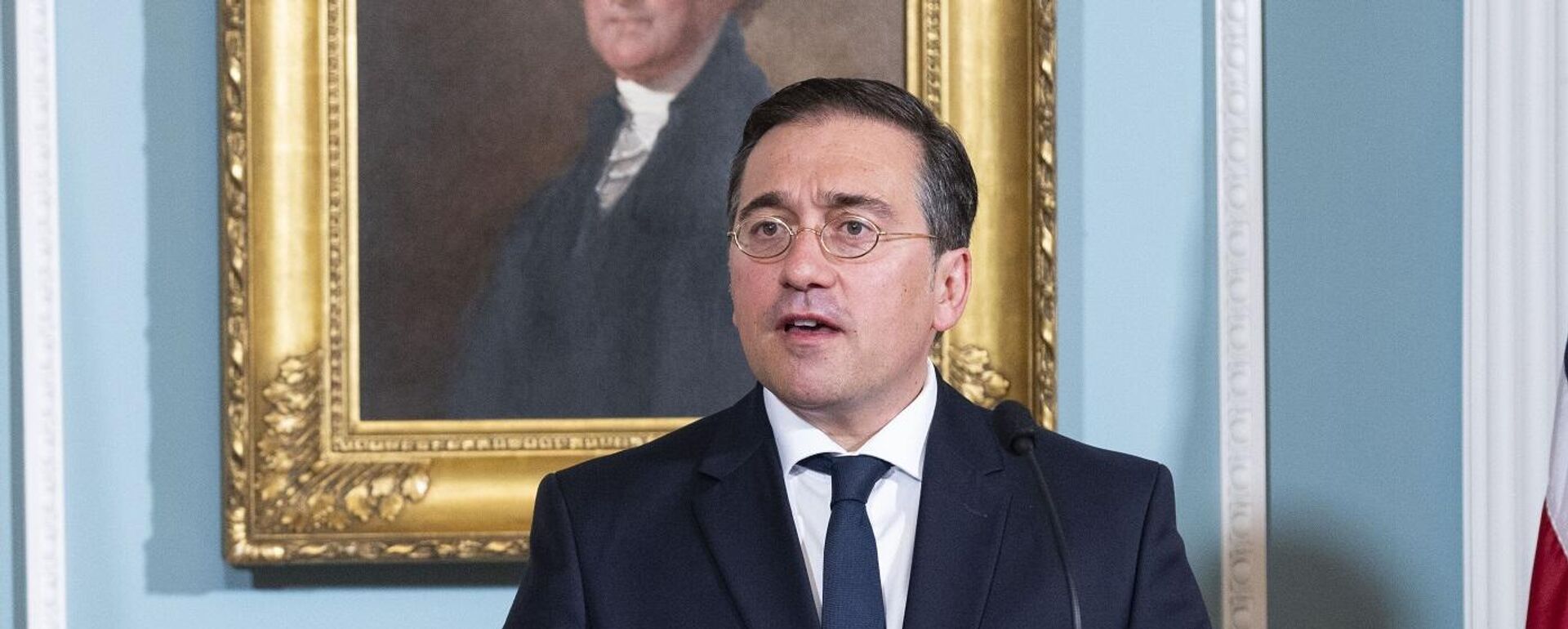 وزير الخارجية الإسباني، خوسيه مانويل ألباريس - سبوتنيك عربي, 1920, 30.08.2025