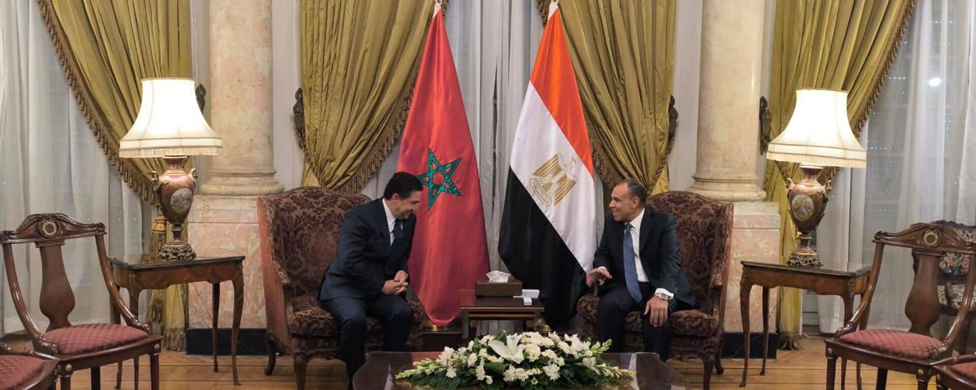 وزير الخارجية المصري بدر عبد العاطي ونظيره المغربي ناصر بوريطة وزير الخارجية المصري بدر عبد العاطي ونظيره المغربي ناصر بوريطة - سبوتنيك عربي, 1920, 10.09.2024
