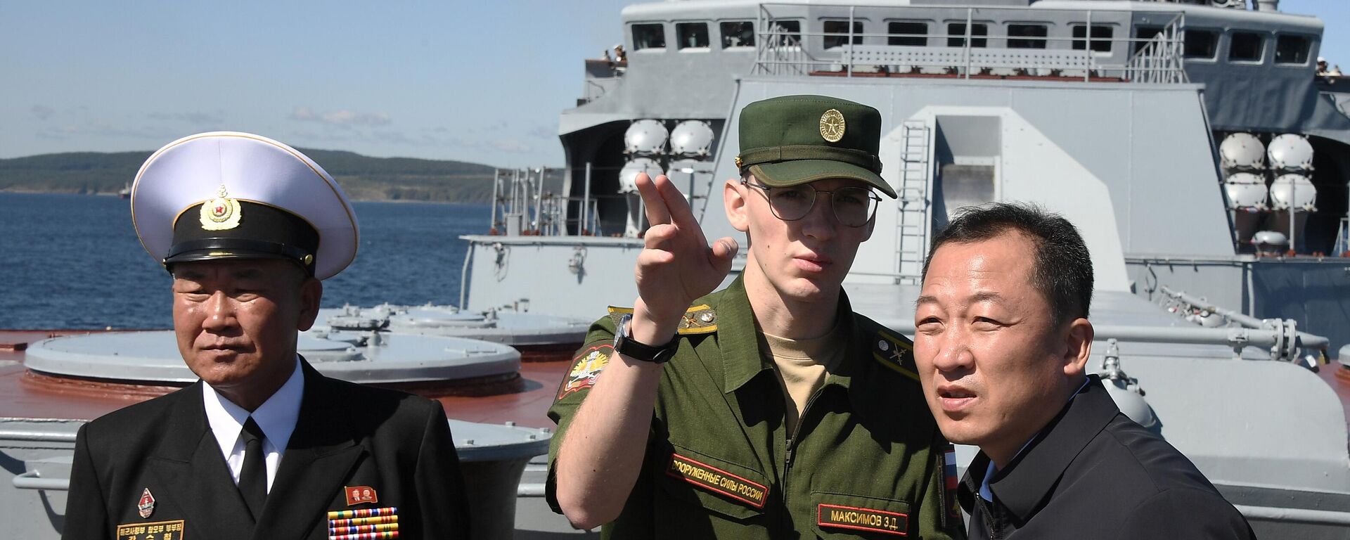 أفراد عسكريون من جيش التحرير الشعبي الصيني خلال مناورة توضيحية بمشاركة سفن أسطول المحيط الهادئ والبحرية الصينية كجزء من مناورات المحيط-2024 في بحر اليابان. - سبوتنيك عربي, 1920, 31.03.2026