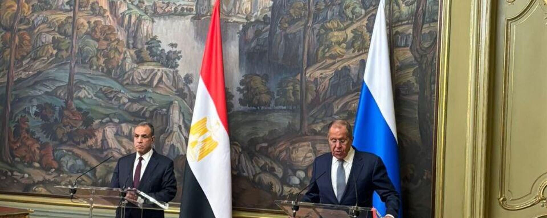 صور لاجتماع وزير الخارجية الروسي سيرغي لافروف مع نظيره المصري بدر عبد العاطي - سبوتنيك عربي, 1920, 26.09.2025