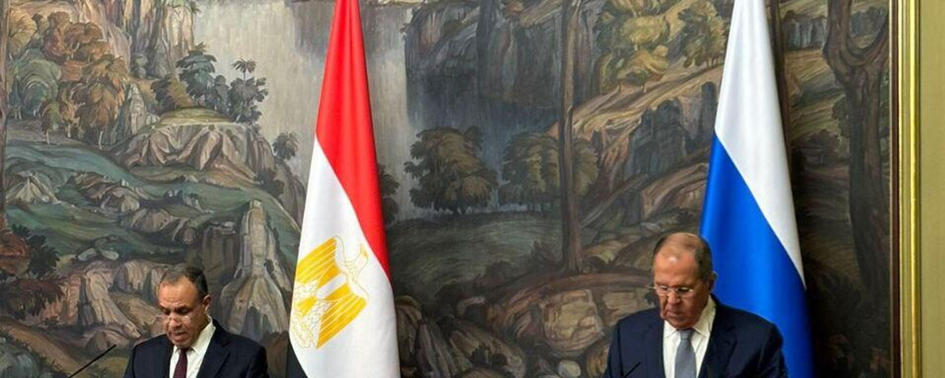 صور لاجتماع وزير الخارجية الروسي سيرغي لافروف مع نظيره المصري بدر عبد العاطي - سبوتنيك عربي, 1920, 27.02.2025