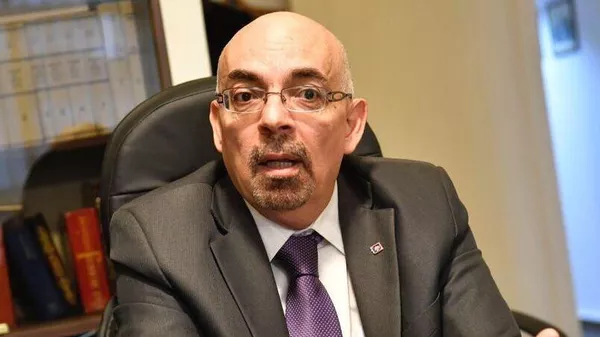 رئيس بعثة المجلس الدولي لحقوق الإنسان إلى الأمم المتحدة، السفير هيثم أبو سعيد - سبوتنيك عربي