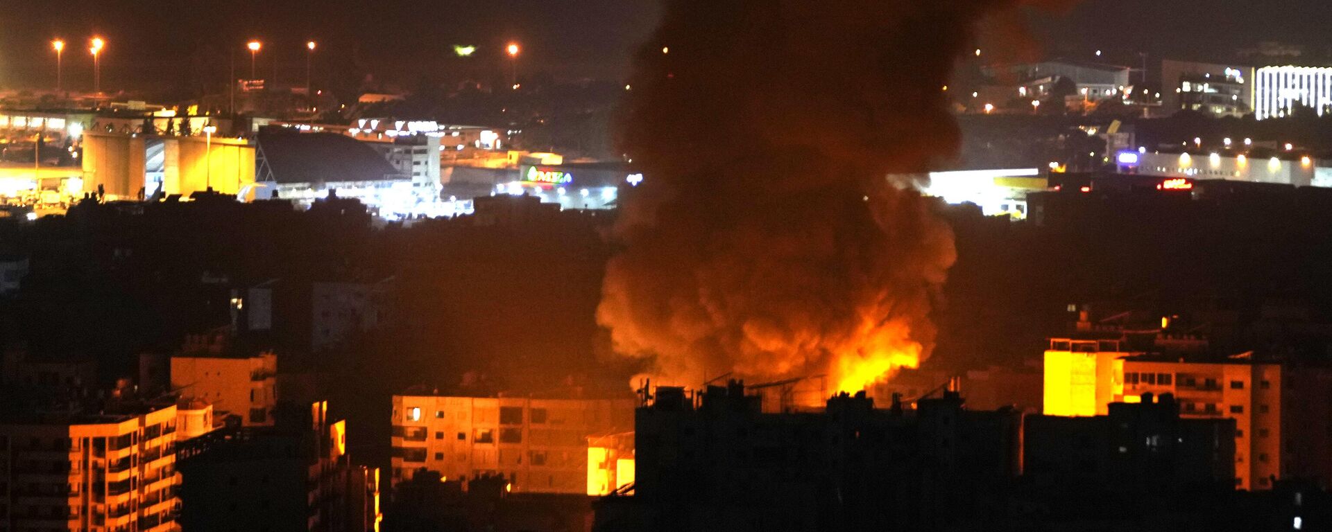 قصف الطيرن الحربي الإسرائيلي الضاحية الجنوبية لـ بيروت، لبنان - سبوتنيك عربي, 1920, 17.04.2026