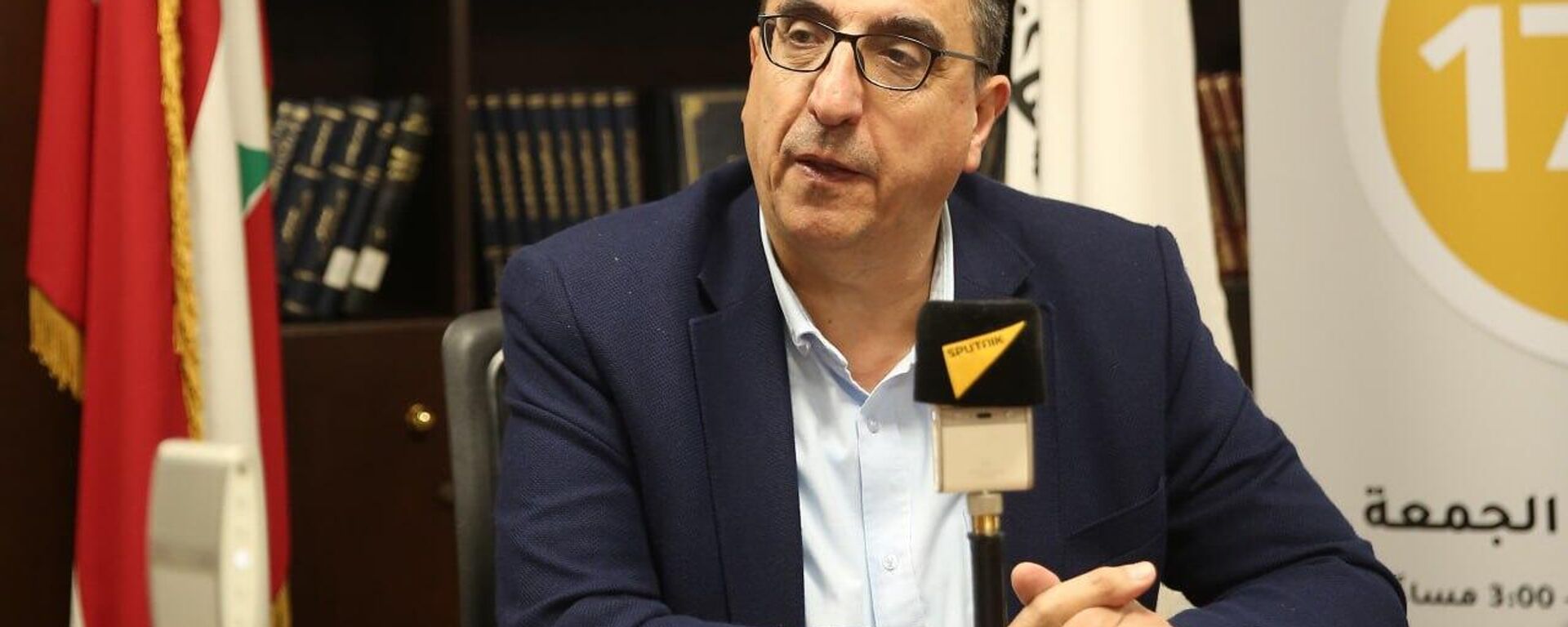 وزير الشؤون الاجتماعية في الحكومة اللبنانية هيكتور حجار - سبوتنيك عربي, 1920, 08.10.2024