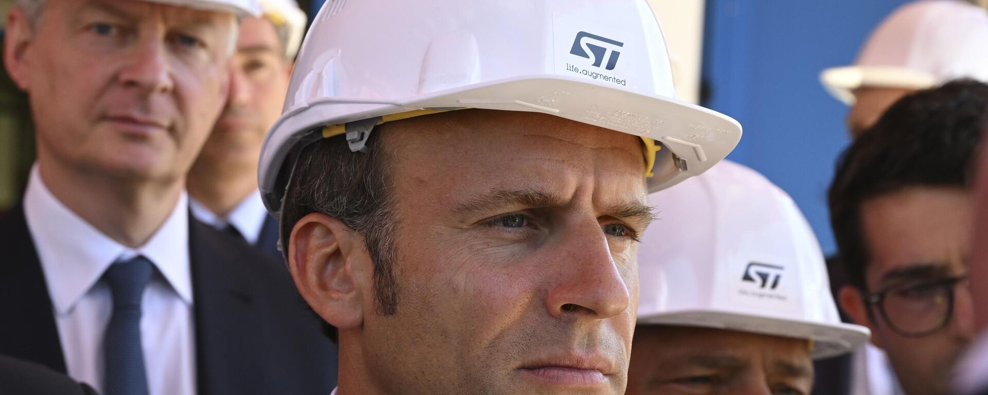 الرئيس الفرنسي إيمانويل ماكرون - سبوتنيك عربي, 1920, 08.01.2025