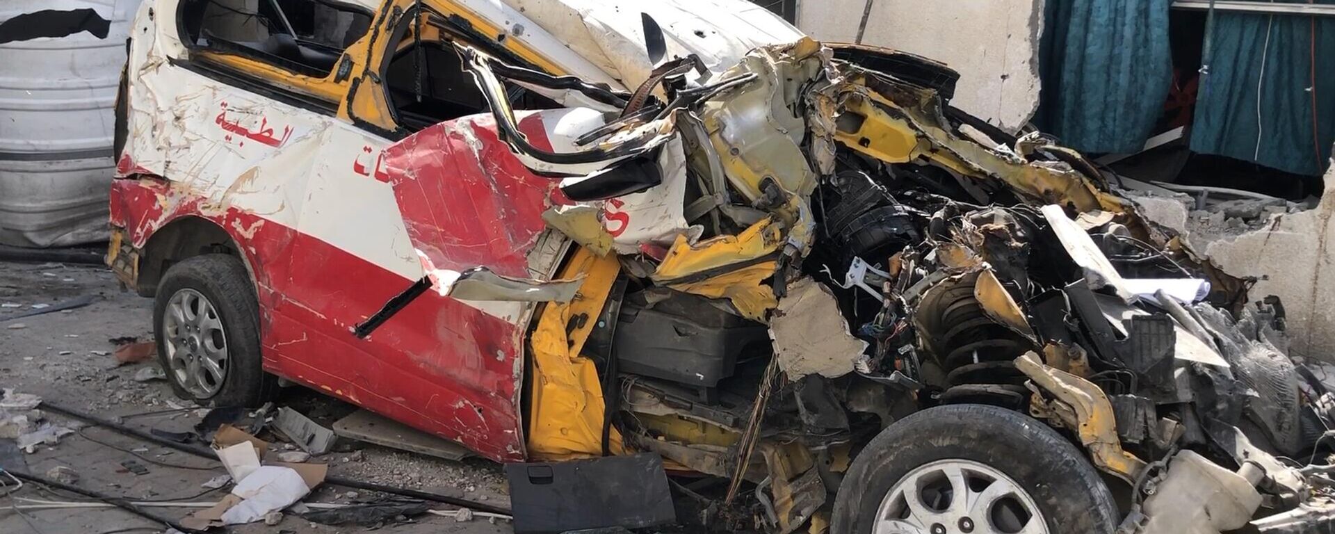 آخر مستشفى بشمال غزة يواجه القصف والدمار والاحتضار - سبوتنيك عربي, 1920, 05.04.2025