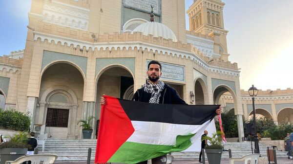 جانب من الانتفاضة بطرابلس ليبيا، دعما لفلسطين - سبوتنيك عربي