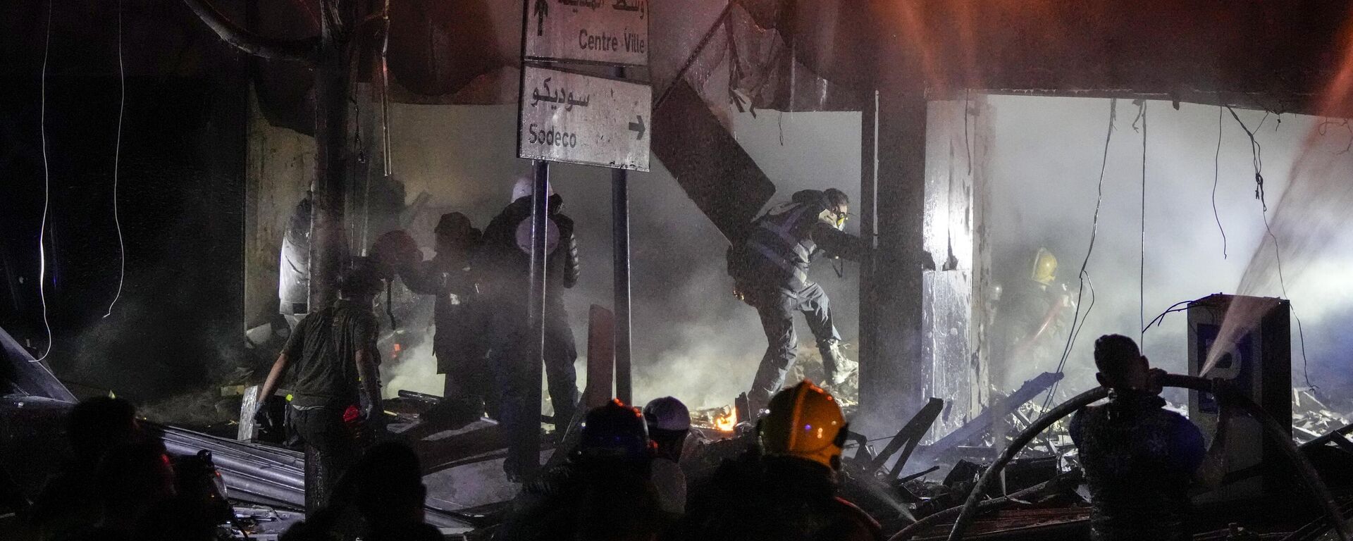 تداعيات قصف الطيران الحربي الإسرائيلي على بيروت، لبنان - سبوتنيك عربي, 1920, 08.04.2026