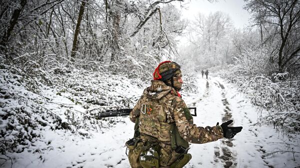 Военнослужащие батальонно-тактической группы Каштана спецназа Ахмат - سبوتنيك عربي