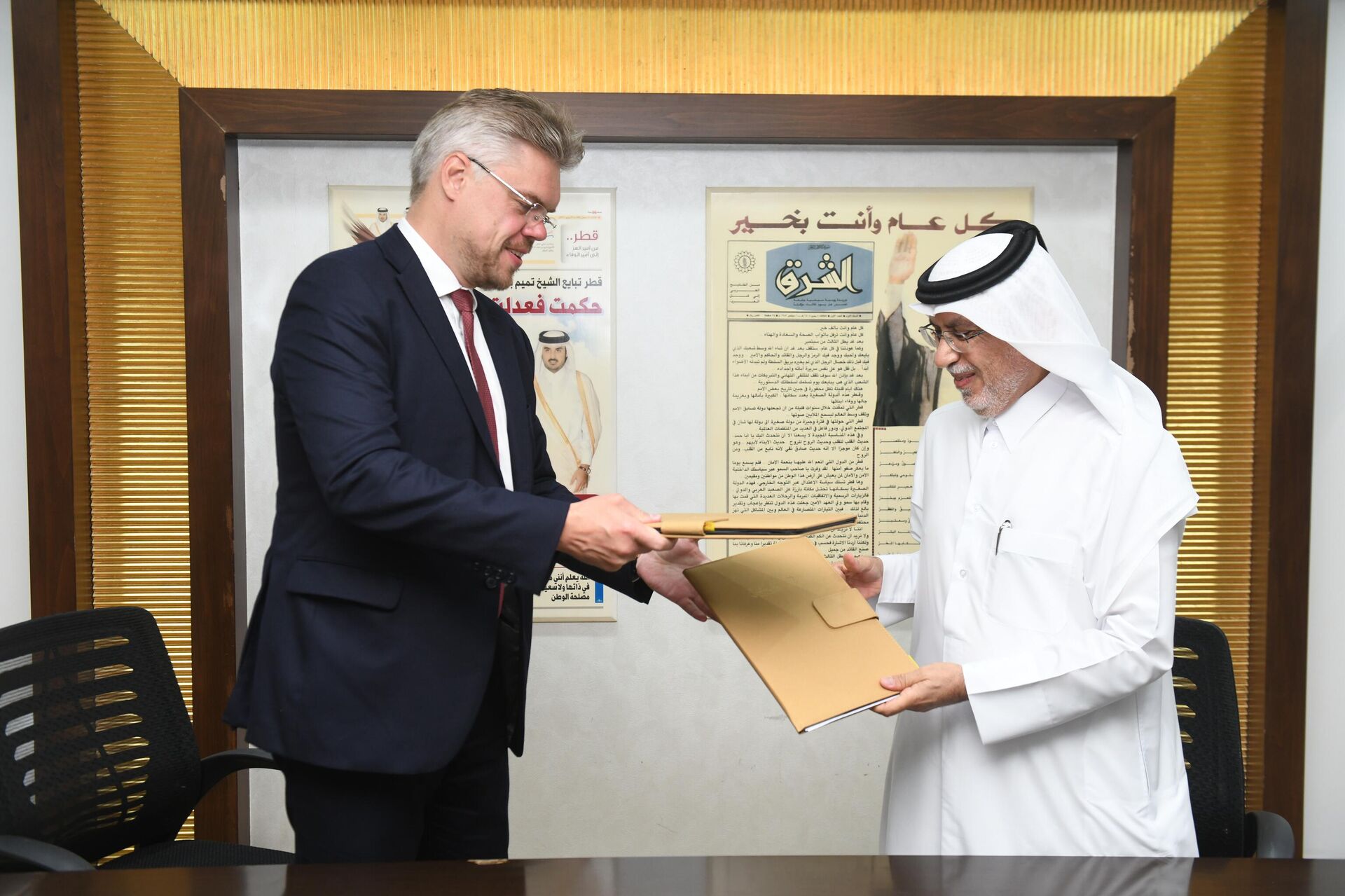 سبوتنيك ومجموعة دار الشرق الإعلامية القطرية توقعات اتفاق شراكة سبوتنيك ومجموعة دار الشرق الإعلامية القطرية توقعات اتفاق شراكة - سبوتنيك عربي, 1920, 22.11.2024