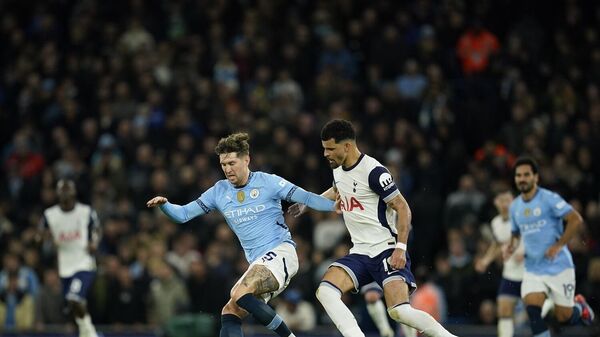 مباراة توتنهام ومانشستر سيتي ضمن الدوري الإنجليزي الممتاز في ملعب الاتحاد في مانشستر بإنجلترا، 24 نوفمبر/ تشرين الثاني 2024 - سبوتنيك عربي