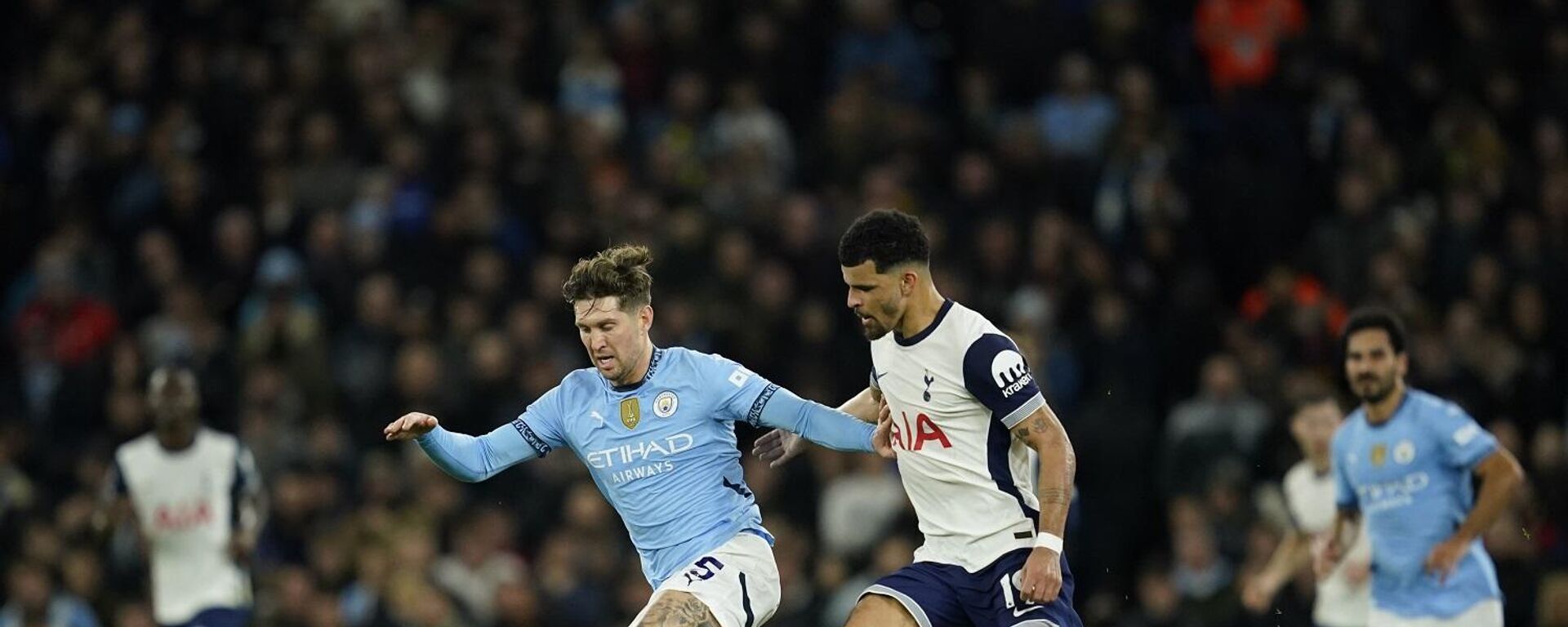 مباراة توتنهام ومانشستر سيتي ضمن الدوري الإنجليزي الممتاز في ملعب الاتحاد في مانشستر بإنجلترا، 24 نوفمبر/ تشرين الثاني 2024 - سبوتنيك عربي, 1920, 23.11.2024