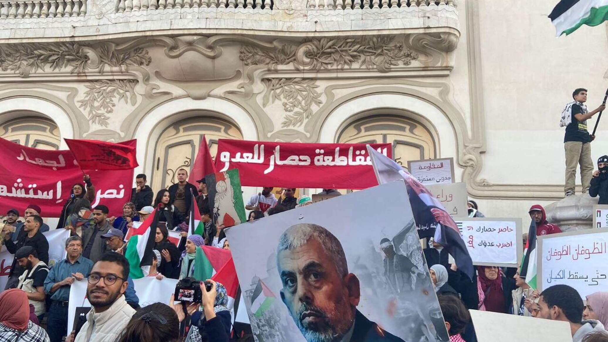 تونس تحيي اليوم العالمي للتضامن مع الشعب الفلسطيني بمسيرة وطنية حاشدة
