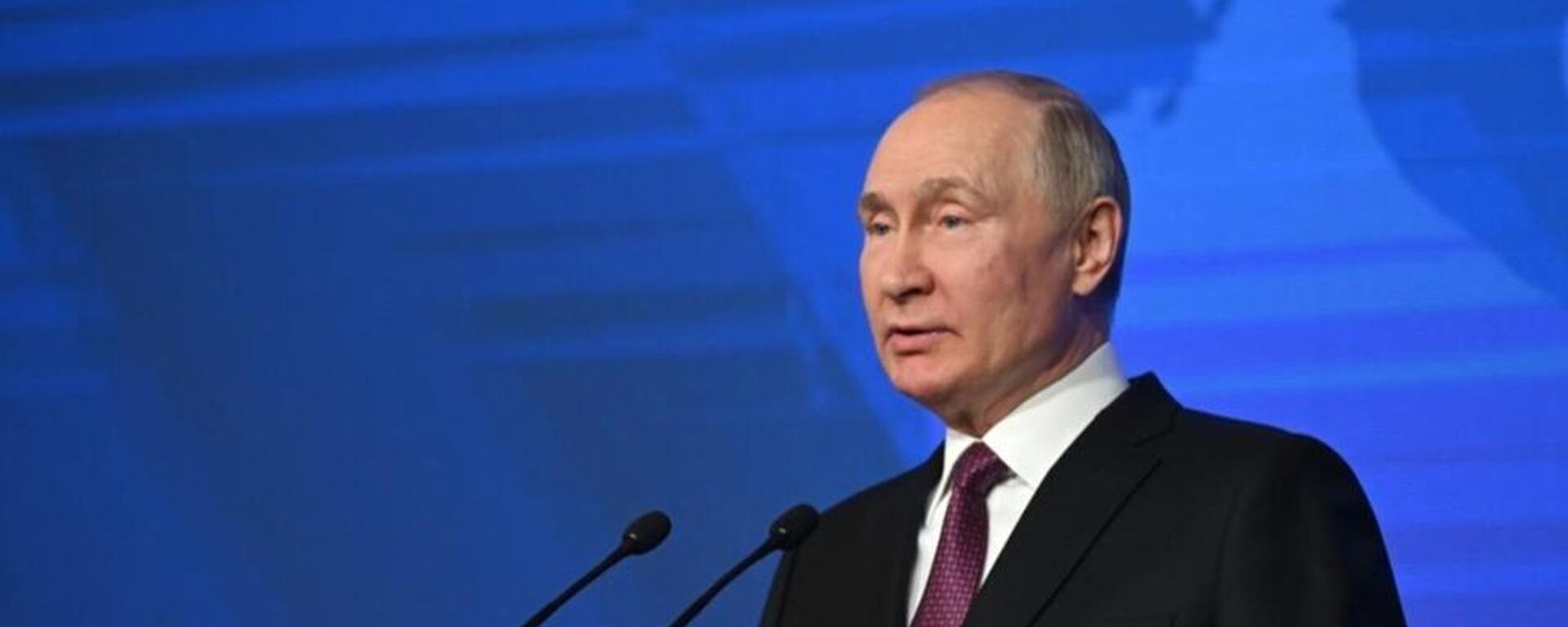 الرئيس الروسي فلاديمير بوتين يشارك في الجلسة العامة لمنتدى الاستثمار لبنك في تي بي روسيا تنادي! في موسكو  - سبوتنيك عربي, 1920, 04.12.2024