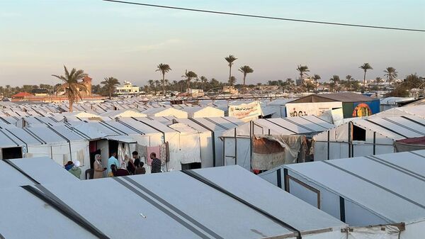 
طفل يعود إلى الحياة من ثلاجة الموتى يحلم أن يصبح طبيبا يعالج أطفال غزة  - سبوتنيك عربي