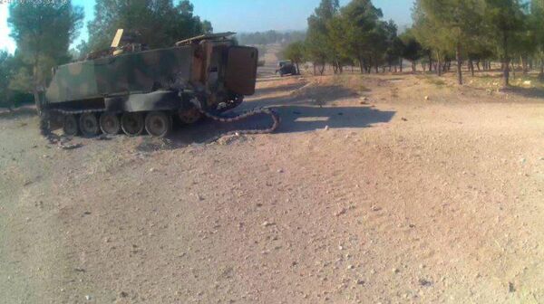 
الاشتباكات والقصف بين الفصائل السورية وقسد بريف حلب  - سبوتنيك عربي