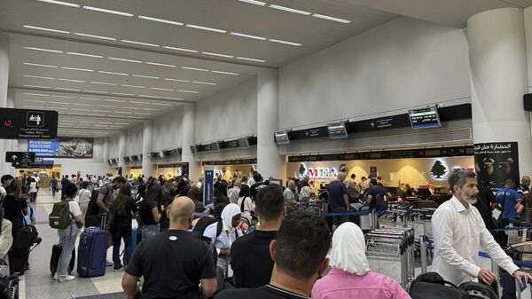 مطار رفيق الحريري الدولي بالعاصمة اللبنانية بيروت - سبوتنيك عربي