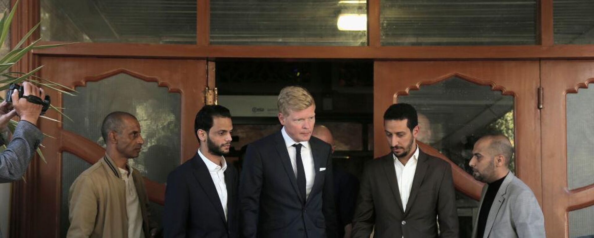 المبعوث الأممي الخاص إلى اليمن هانس غروندبرغ خلال زيارته إلى العاصمة اليمنية صنعاء - سبوتنيك عربي, 1920, 14.01.2025