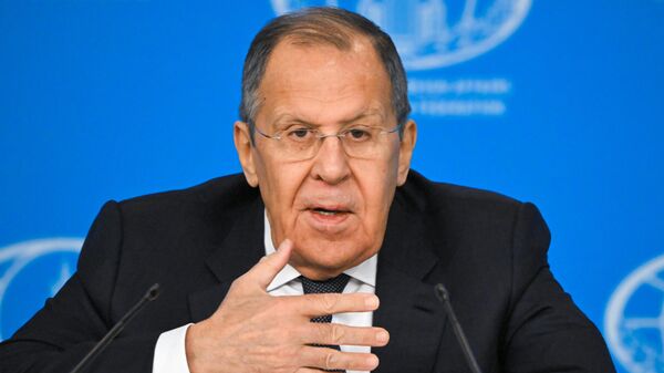 وزير الخارجية الروسي سيرغي لافروف - سبوتنيك عربي
