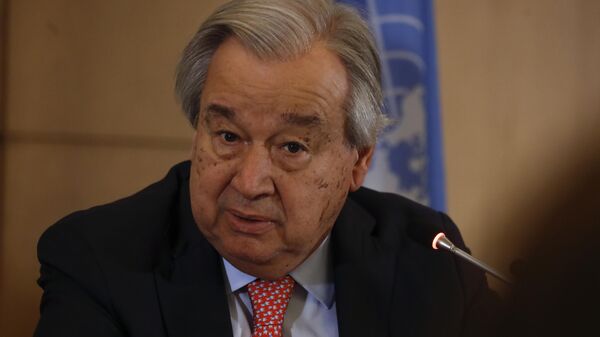 الأمين العام للأمم المتحدة، أنطونيو غوتيريش - سبوتنيك عربي