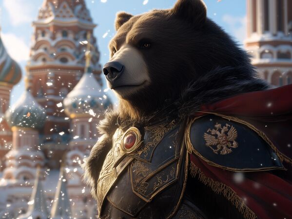 روسيا على هيئة دب - سبوتنيك عربي