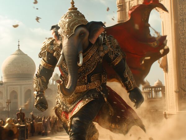 الهند على هيئة فيل - سبوتنيك عربي