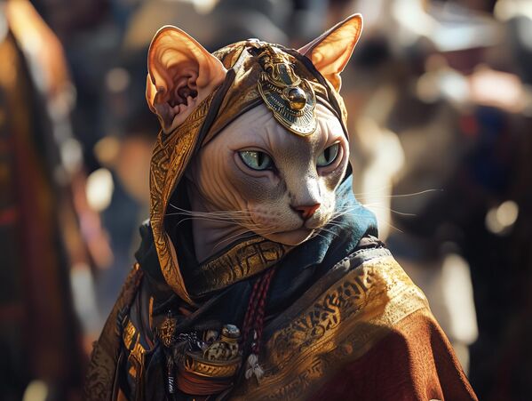 مصر على هيئة قطة "سفنكس" - سبوتنيك عربي