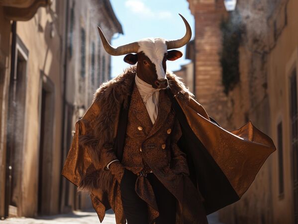 إسبانيا على هيئة ثور - سبوتنيك عربي