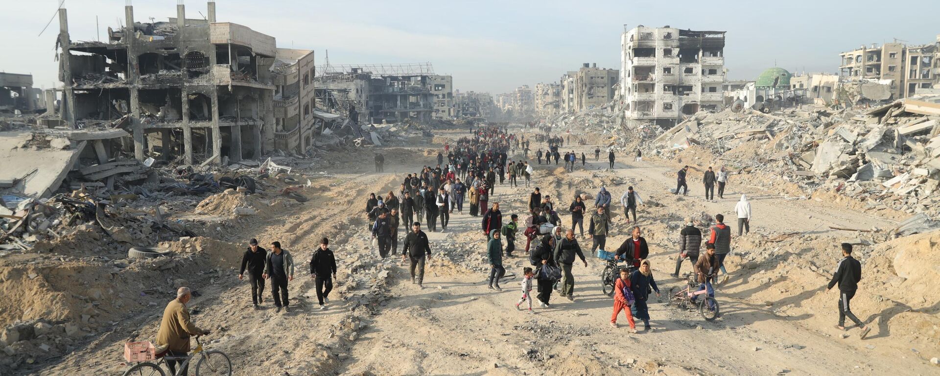 عودة النازحين إلى جباليا تكشف حجم الدمار والكارثة الإنسانية - سبوتنيك عربي, 1920, 02.03.2025