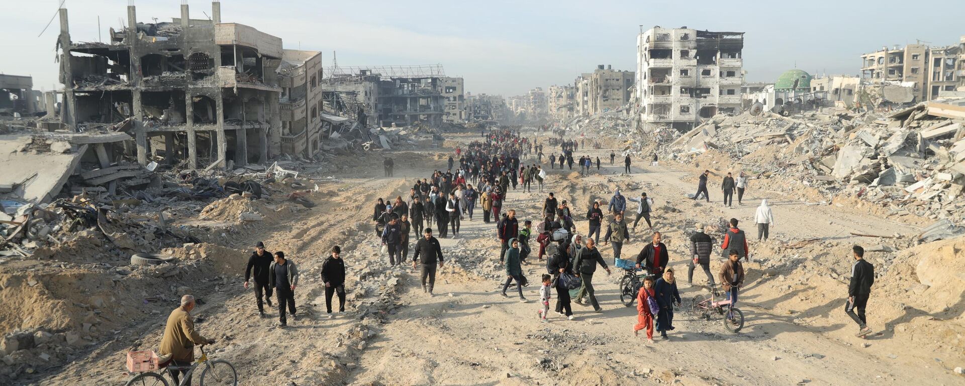 عودة النازحين إلى جباليا تكشف حجم الدمار والكارثة الإنسانية - سبوتنيك عربي, 1920, 21.01.2025