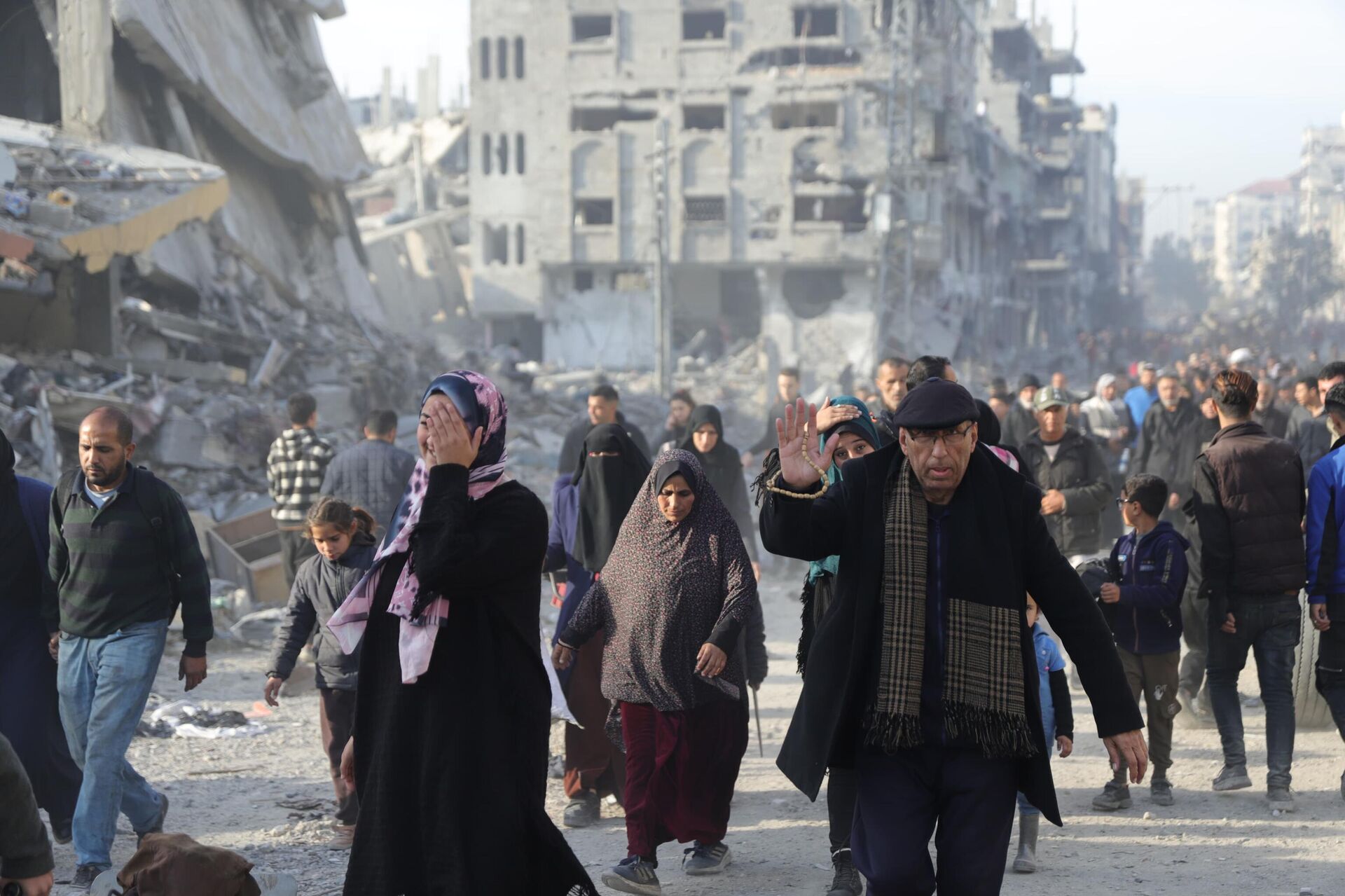 عودة النازحين إلى جباليا تكشف حجم الدمار والكارثة الإنسانية - سبوتنيك عربي, 1920, 20.01.2025